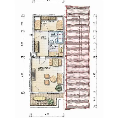 With 2 Bedrooms Reit im Winkl